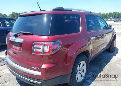 2016 GMC Acadia Sle-2 from USA, damaged, VIN 1GKKVPKD9GJ201567